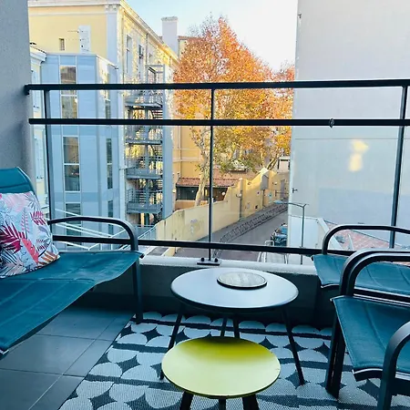 Daire Le 13or - De Charme En Plein Centre Avec Parking Et Jolie Terrasse - Panier Joliette Vieux Port
